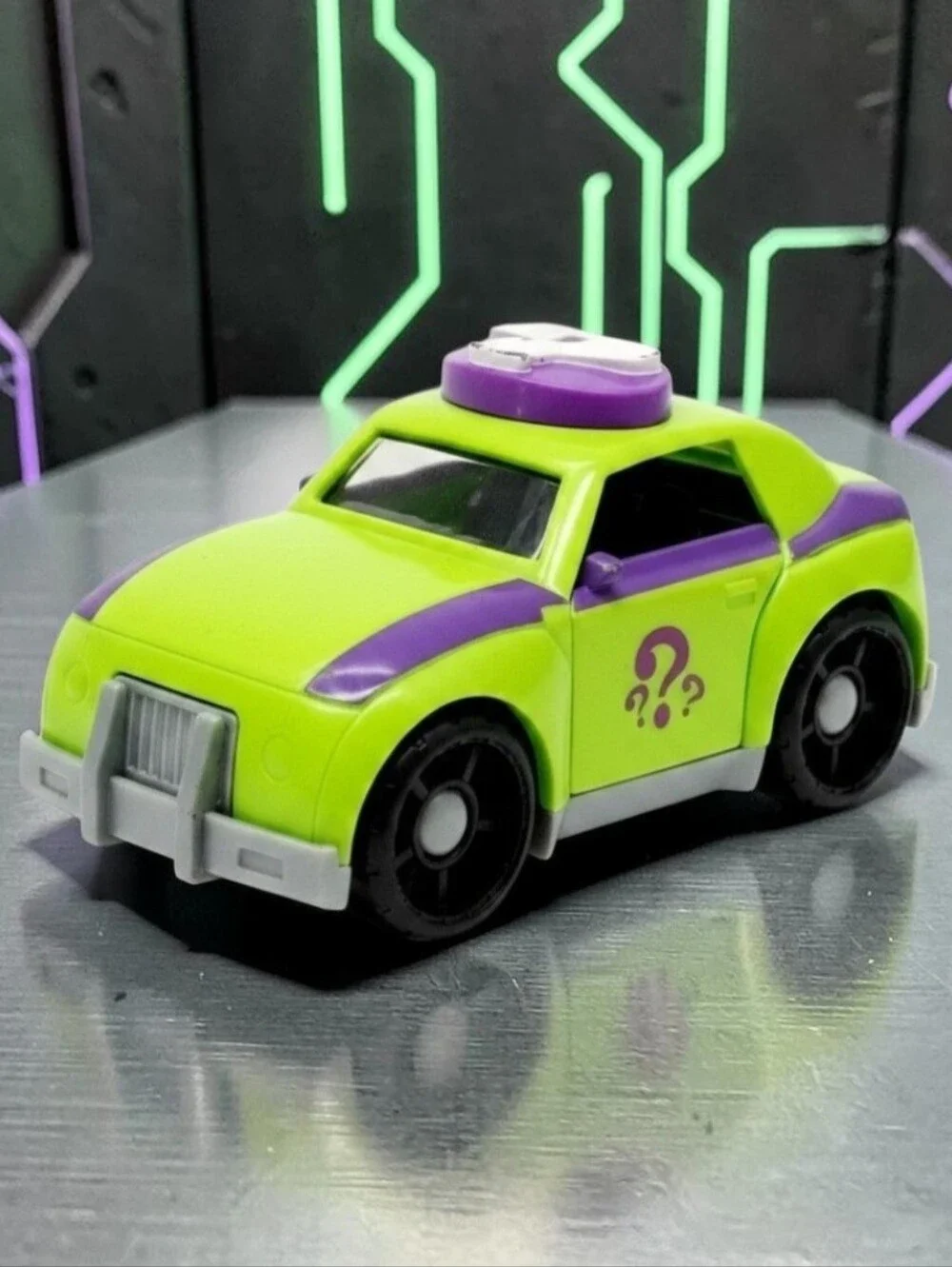2009 Fisher Price Imaginext DC Super Friends The Riddler Car Vehicle Toy Mattel.